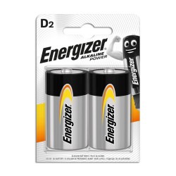 Energizer Alkaline Power D Batteries - 2pcs — Buy in Cyprus with Fast Delivery