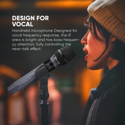 SonicGear - WM2200UL - DUAL White 2 x Wireless 2.4GHz Rechargeable Microphone Handsets with LED Display