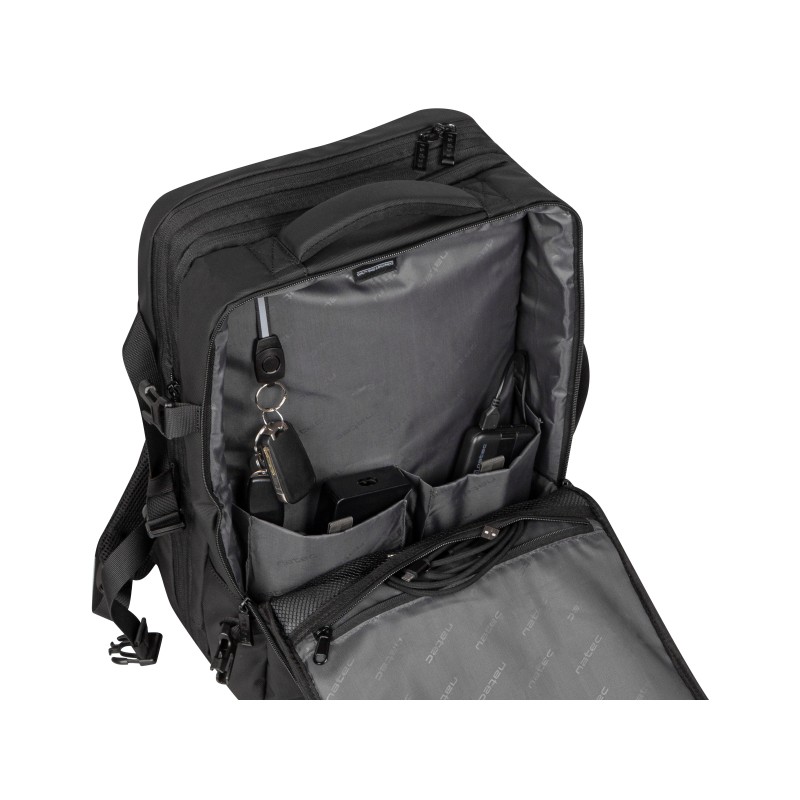 Natec CAMEL PRO Laptop Backpack - 17.3'' Black — Buy in Cyprus with Fast Delivery
