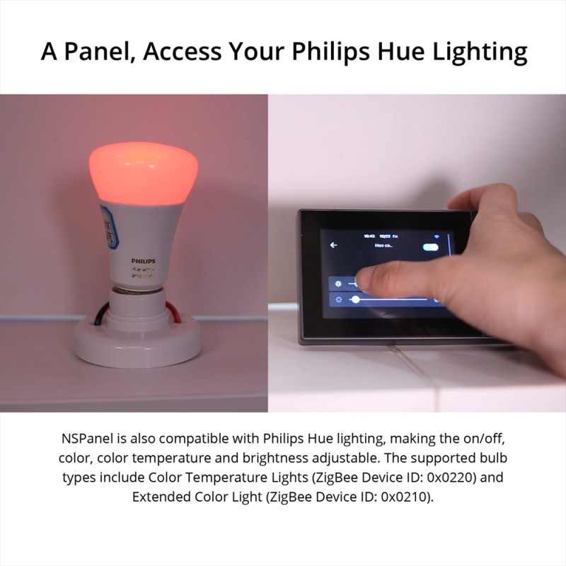 Sonoff WiFi Smart NS Panel - Touch screen, White — Buy in Cyprus with Fast Delivery