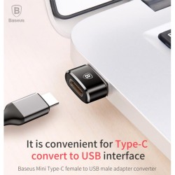 Baseus Adaptor USB-C Female to USB-A Male - USB-C Female to USB-A Male — Buy in Cyprus with Fast Delivery