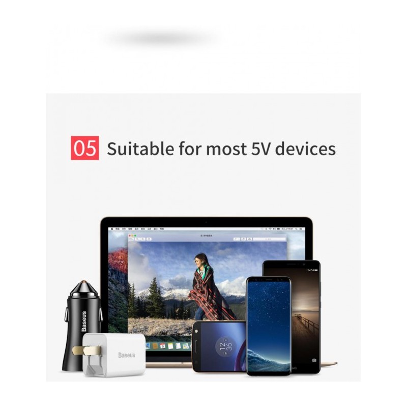 Baseus Adaptor USB-C Female to USB-A Male - USB-C Female to USB-A Male — Buy in Cyprus with Fast Delivery