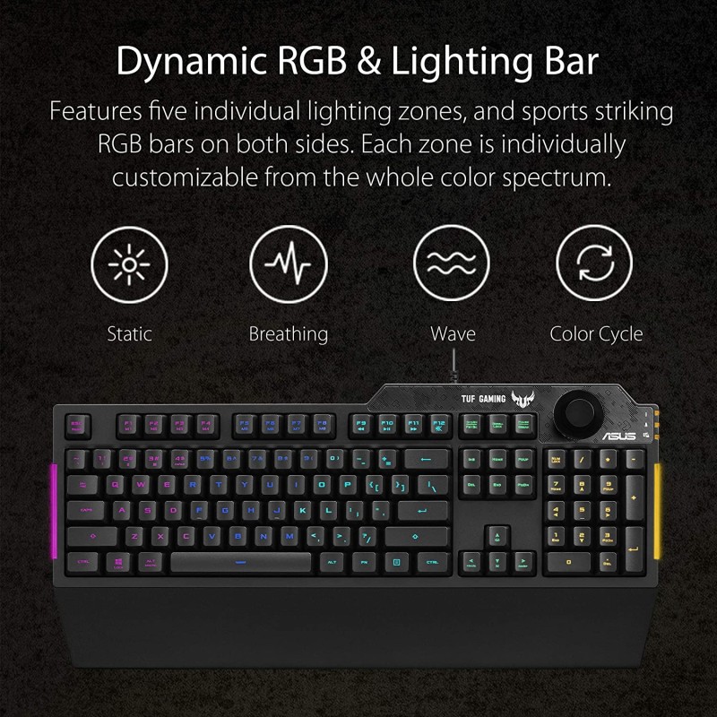 ASUS TUF GAMING Gaming Keyboard - K1 - Gaming Keyboard — Buy in Cyprus with Fast Delivery