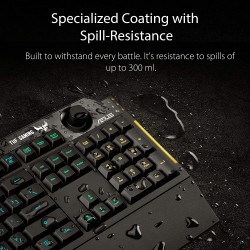 ASUS TUF GAMING Gaming Keyboard - K1 - Gaming Keyboard — Buy in Cyprus with Fast Delivery