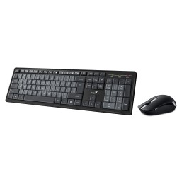 Genius Keyboard-Mouse Set - KM-8200 - Wireless Dual Colour English — Buy in Cyprus with Fast Delivery
