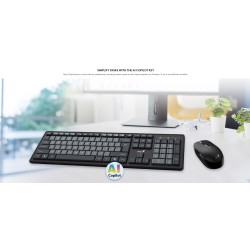Genius Keyboard-Mouse Set - KM-8200 - Wireless Dual Colour English — Buy in Cyprus with Fast Delivery
