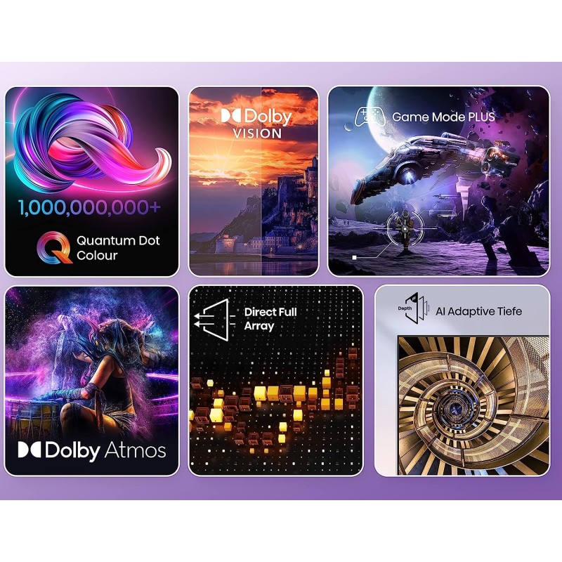 Hisense TV - 50A7NQ - 50'' 4K Smart QLED TV — Buy in Cyprus with Fast Delivery