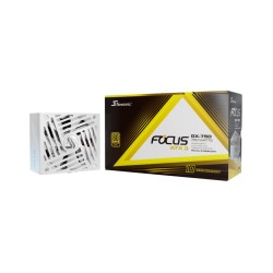 Seasonic Focus GX-750 - FOCUS-GX-750-V4-WHITE - 750W ATX 3.1, 80+ Gold, Fully-Modular, White