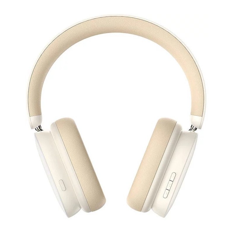 Baseus Bowie - H1 - Noise Cancelling Wireless Headphones White — Buy in Cyprus with Fast Delivery