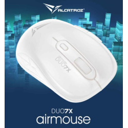 Alcatroz Airmouse Duo - 7X - Wireless BT Mouse White — Buy in Cyprus with Fast Delivery