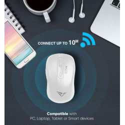 Alcatroz Airmouse Duo - 7X - Wireless BT Mouse White — Buy in Cyprus with Fast Delivery