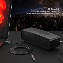 Unitek Audio Extension Cable - Y-C932ABK - 3.5mm M-F, 1.0m — Buy in Cyprus with Fast Delivery