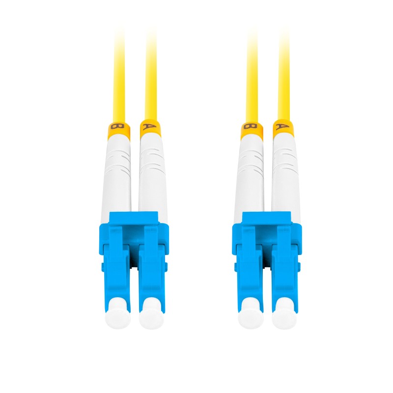 Lanberg Fiber Patch Cord - LC UPC-LC UPC SM 9 125 Duplex LSZH 3.0m — Buy in Cyprus with Fast Delivery