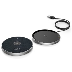 Yealink Conferencing Microphone Wireless Desktop 360° 6m Voice Pickup for UVC84, MeetingBar, SmartVision40 VCM36-W