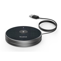 Yealink Conferencing Microphone Wireless Desktop 360° 6m Voice Pickup for UVC84, MeetingBar, SmartVision40 VCM36-W