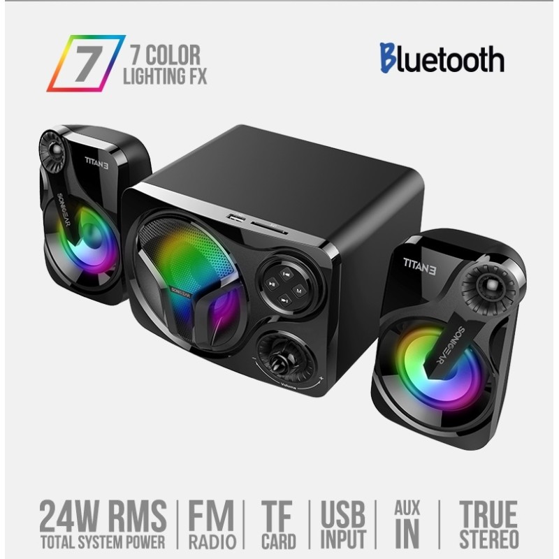 Sonicgear - Titan3 - USB Powered 2.1 PC Speakers — Buy in Cyprus with Fast Delivery