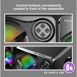Sonicgear - Titan3 - USB Powered 2.1 PC Speakers — Buy in Cyprus with Fast Delivery