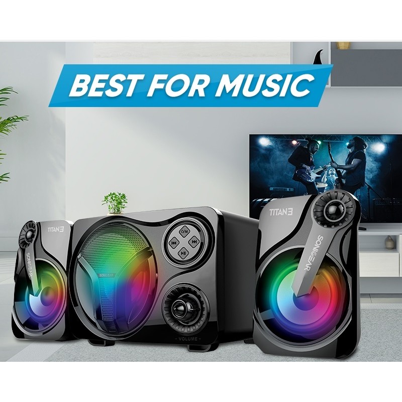 Sonicgear - Titan3 - USB Powered 2.1 PC Speakers — Buy in Cyprus with Fast Delivery