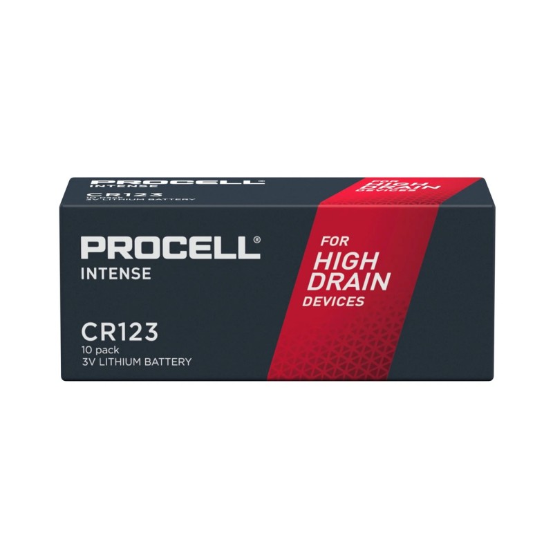 Duracell Procell Industrial - CR123A - Box of 10pcs — Buy in Cyprus with Fast Delivery