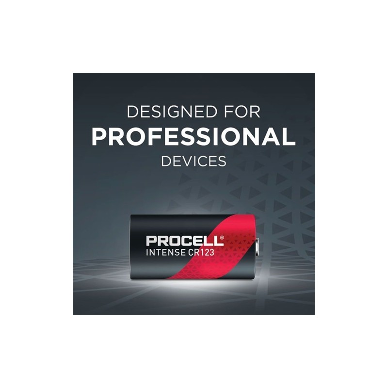 Duracell Procell Industrial - CR123A - Box of 10pcs — Buy in Cyprus with Fast Delivery
