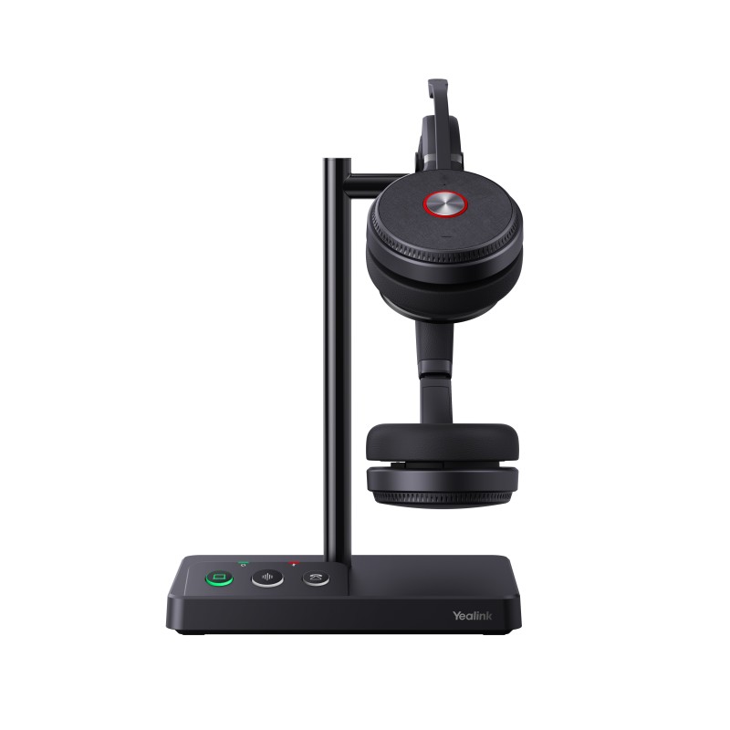 Yealink Headset Wireless DECT with Base Station - WH62 - Dual Teams 150m — Buy in Cyprus with Fast Delivery