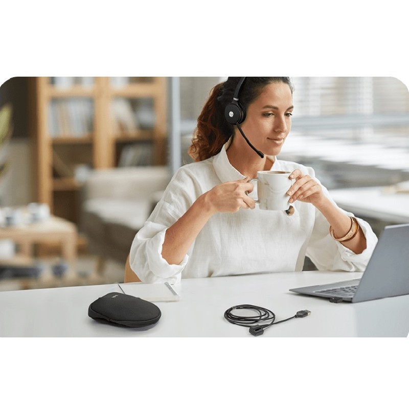 Yealink Headset Wireless DECT with Base Station - WH62 - Dual Teams 150m — Buy in Cyprus with Fast Delivery