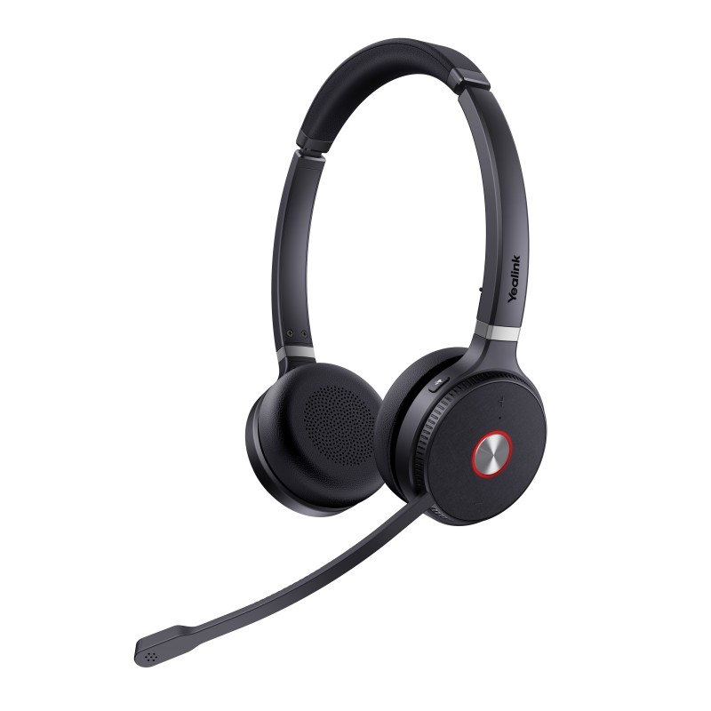 Yealink Headset Wireless DECT with Base Station - WH62 - Dual Teams 150m — Buy in Cyprus with Fast Delivery