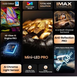 Hisense TV - 55U8Q - 55'' 4K Smart QLED MINI LED 144Hz TV — Buy in Cyprus with Fast Delivery