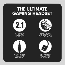 Armaggeddon Headset - PULSE 1 - Chroma Gaming Headset 3.5mm 2.1 40mm Black — Buy in Cyprus with Fast Delivery