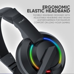 Armaggeddon Headset - PULSE 1 - Chroma Gaming Headset 3.5mm 2.1 40mm Black — Buy in Cyprus with Fast Delivery