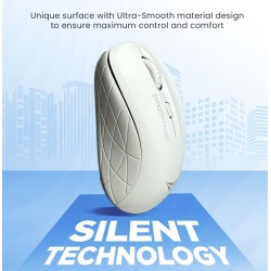Alcatroz Mouse - AIRMOUSE DUO 3 - Wireless & Bluetooth Silent Black — Buy in Cyprus with Fast Delivery