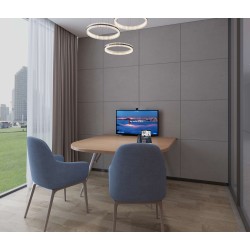 Yealink MS Teams Video Phone with 8.0'' Touch Screen, Camera, HDMI, USB, Bluetooth, Wi-Fi & Hybrid Mode VP59 TEAMS