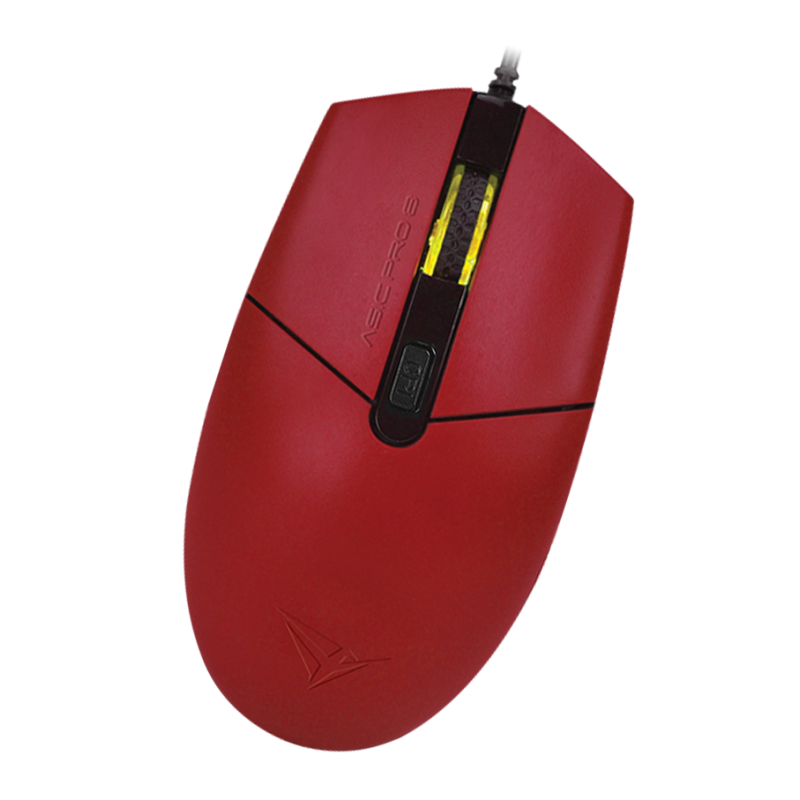 Alcatroz Wired Blue Ray Mouse Red - ASIC PRO 8 - Wired Blue Ray Mouse Red — Buy in Cyprus with Fast Delivery