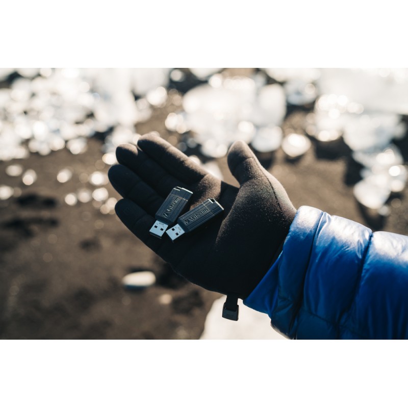 Verbatim USB Drive Pinstripe - 2.0 32GB Black — Buy in Cyprus with Fast Delivery