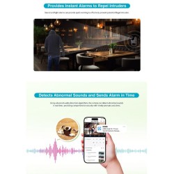 Dahua IP Indoor 5.0MP Wifi PT Dome - H5D-5F - Dual Lens — Buy in Cyprus with Fast Delivery