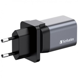 Verbatim Wall GaN Charger - GNC-35 - 35W USB-C USB-A (UK EU US) — Buy in Cyprus with Fast Delivery