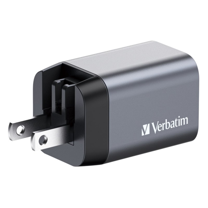 Verbatim Wall GaN Charger - GNC-35 - 35W USB-C USB-A (UK EU US) — Buy in Cyprus with Fast Delivery