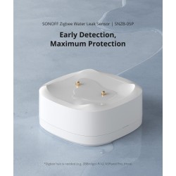 Sonoff ZigBee Smart Water Leak Sensor - SNZB-05P - ZigBee Smart Water Leak Sensor — Buy in Cyprus with Fast Delivery
