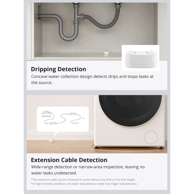 Sonoff ZigBee Smart Water Leak Sensor - SNZB-05P - ZigBee Smart Water Leak Sensor — Buy in Cyprus with Fast Delivery