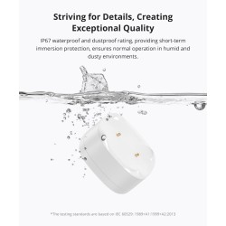 Sonoff ZigBee Smart Water Leak Sensor - SNZB-05P - ZigBee Smart Water Leak Sensor — Buy in Cyprus with Fast Delivery