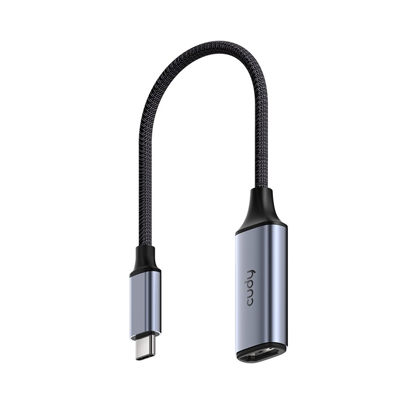 Cudy Converter USB-C to HDMI Adaptor 4K60Hz Aluminium - UH401 - Cudy Converter USB-C to HDMI Adaptor 4K60Hz Aluminium