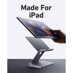 Anker Work USB-C Tablet Stand Hub - 551 - USB-C Tablet Stand Hub 8in1 — Buy in Cyprus with Fast Delivery