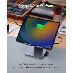 Anker Work USB-C Tablet Stand Hub - 551 - USB-C Tablet Stand Hub 8in1 — Buy in Cyprus with Fast Delivery