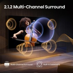 Hisense 75'' 4K Smart QLED MINI LED 144hz TV - 75U7Q PRO - 75'' 4K Smart QLED MINI LED 144hz TV