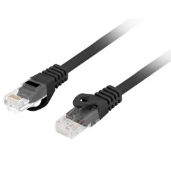 Lanberg Patch Cable - CAT.6 UTP CU LSZH 0.5m Black — Buy in Cyprus with Fast Delivery