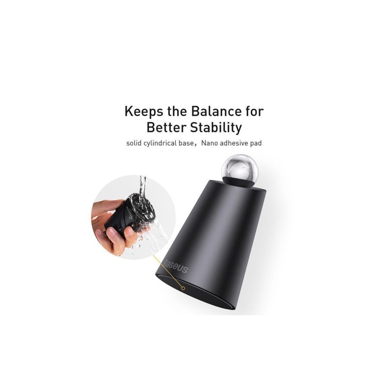 Baseus Simple Magnetic Stand Wireless Charger - Black — Buy in Cyprus with Fast Delivery