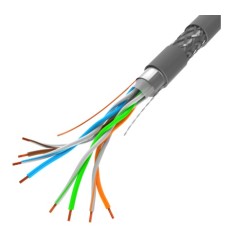 Lanberg CAT5e SFTP CU Cable 305m Grey - LCS5-11CU-0305-S - CAT5e SFTP CU Cable 305m Grey — Buy in Cyprus with Fast Delivery