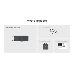 EcoFlow Solar Panel Portable 60W - SPP - Portable, 60W — Buy in Cyprus with Fast Delivery