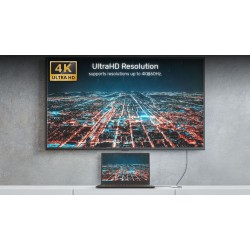 Unitek USB-C to HDMI Cable - V1423A - 4K60Hz 1.8m HDCP 2.3 — Buy in Cyprus with Fast Delivery