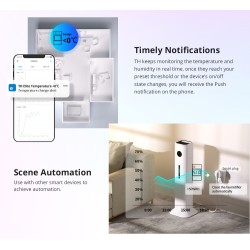 Sonoff WiFi Smart Switch TH Elite Smart Temperature and Humidity Monitoring - THR320D - 20A — Buy in Cyprus with Fast Delivery